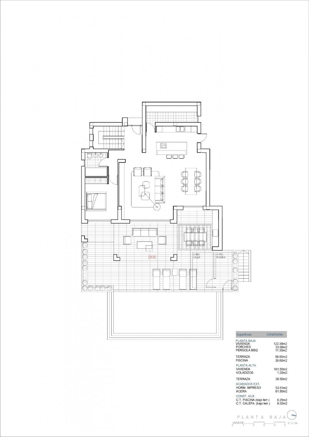 Villa a Fustera, Alicante, Spagna 4 camere da letto, 269 mq. N° 131439