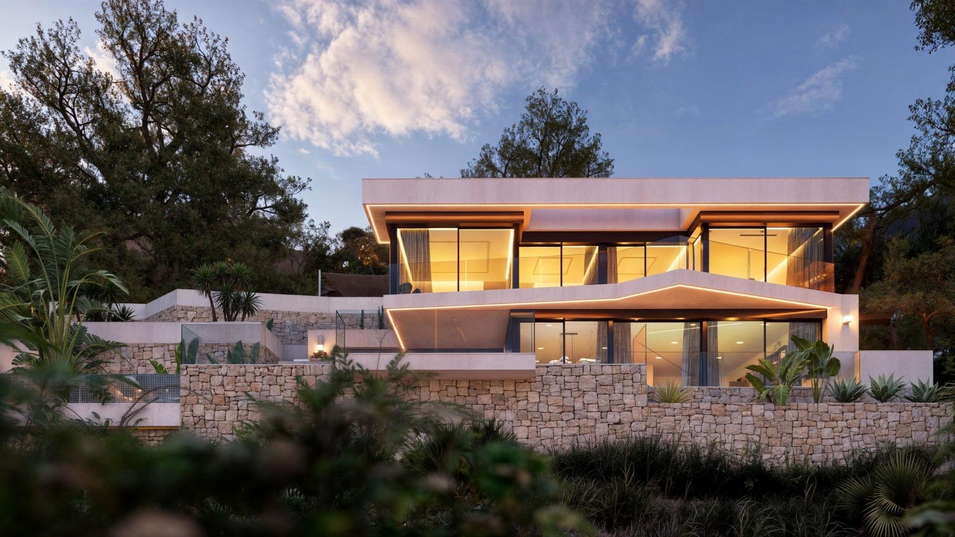 Villa Benissa, Alicante, Spānijā 4 istabas, 436 m2 Nr. 131440