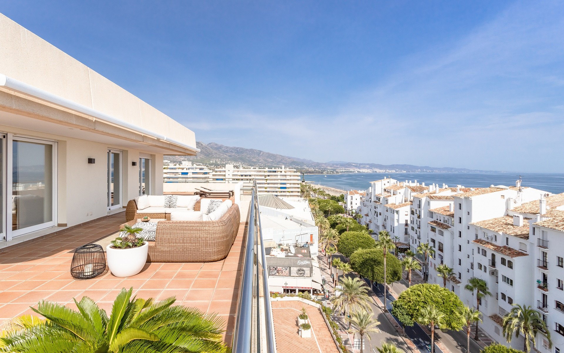 Penthäuser in Marbella, Malaga, Spanien 3 Schlafzimmer, 100 m2 Nr. 127616
