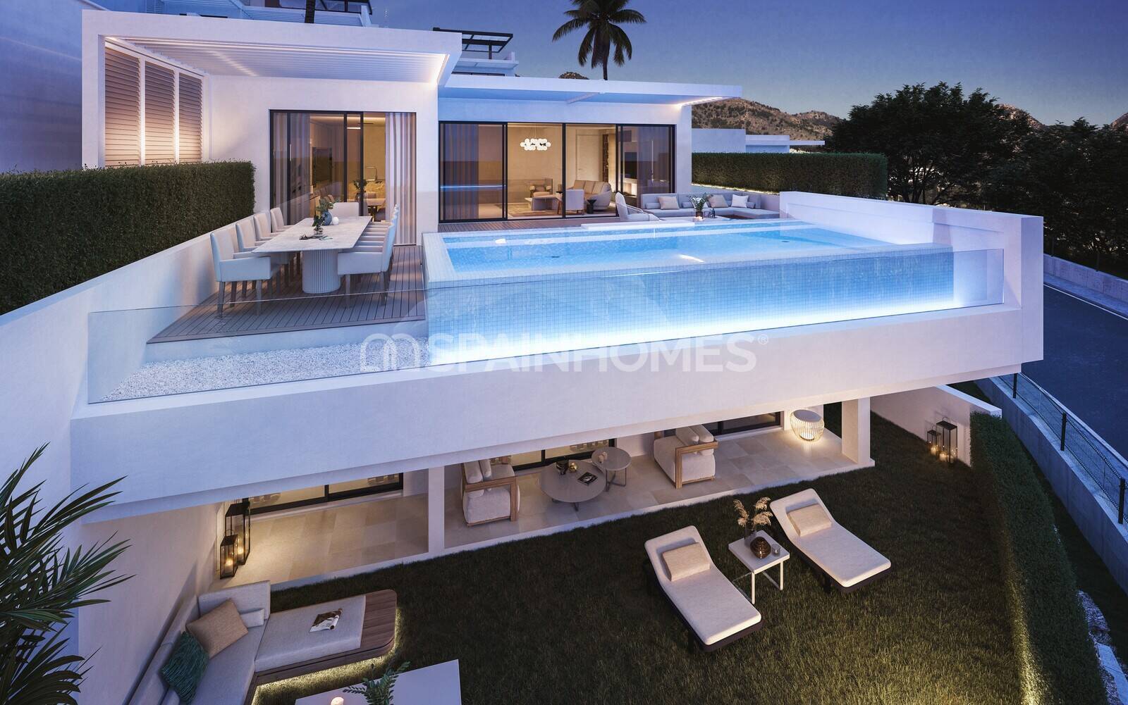 Villa in Benalmadena, Malaga, Spain 4 bedrooms, 212 sq.m. No. 121599