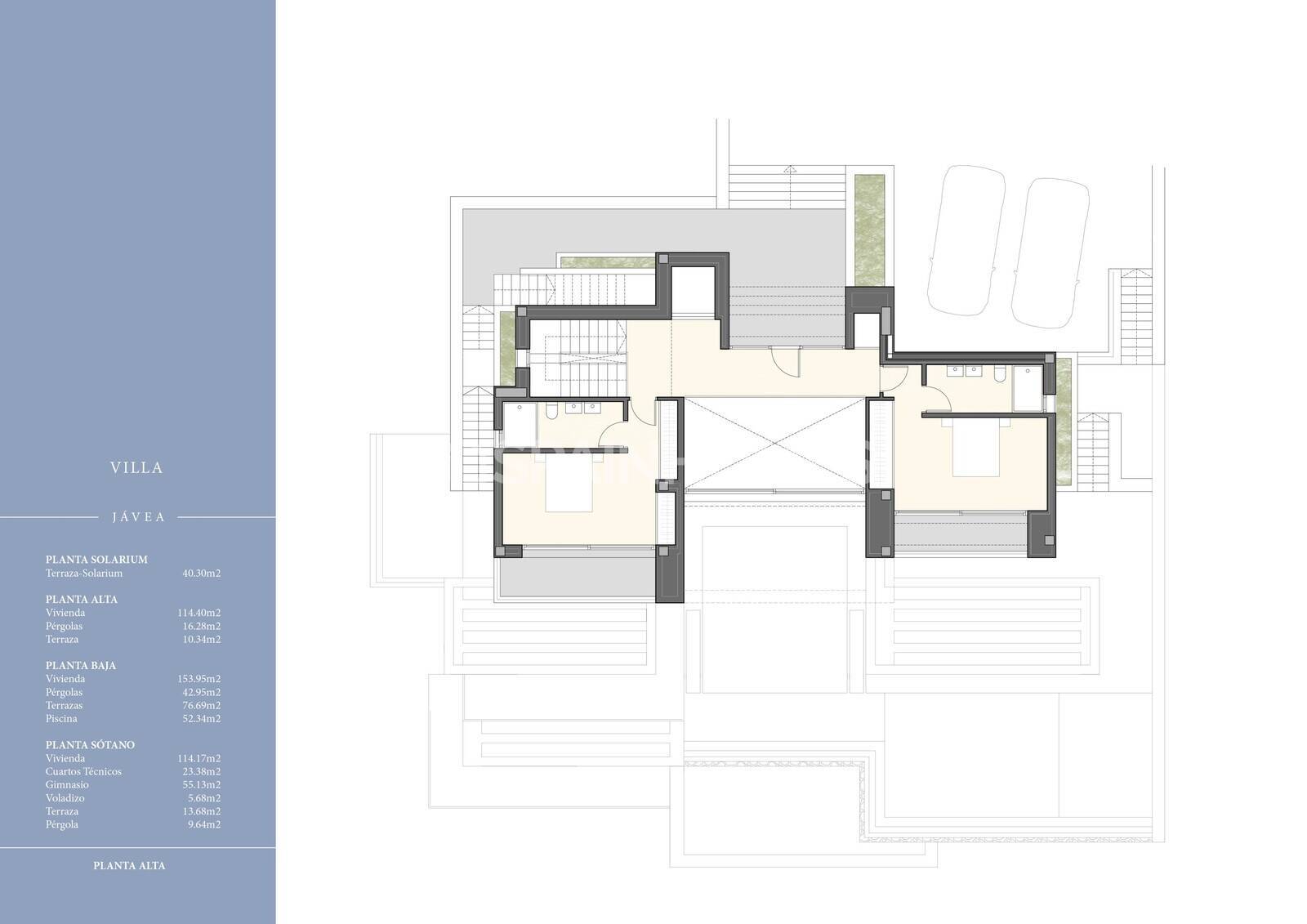 Villa in Javea, Alicante, Spain 5 bedrooms, 460 sq.m. No. 121310