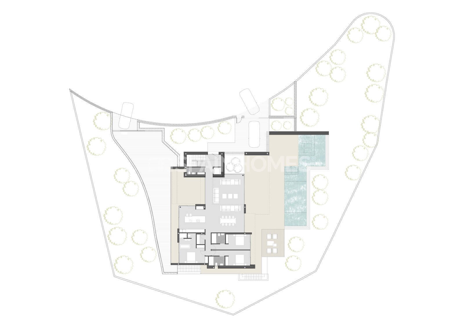 Huvila Teulada, Alicante, Espanja 4 makuuhuonetta, 350 m2 No. 121309
