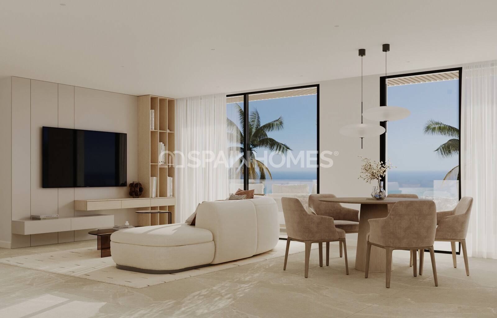 Apartamento en Mijas, Málaga, España 3 dormitorios, 128 m2 No. 132856