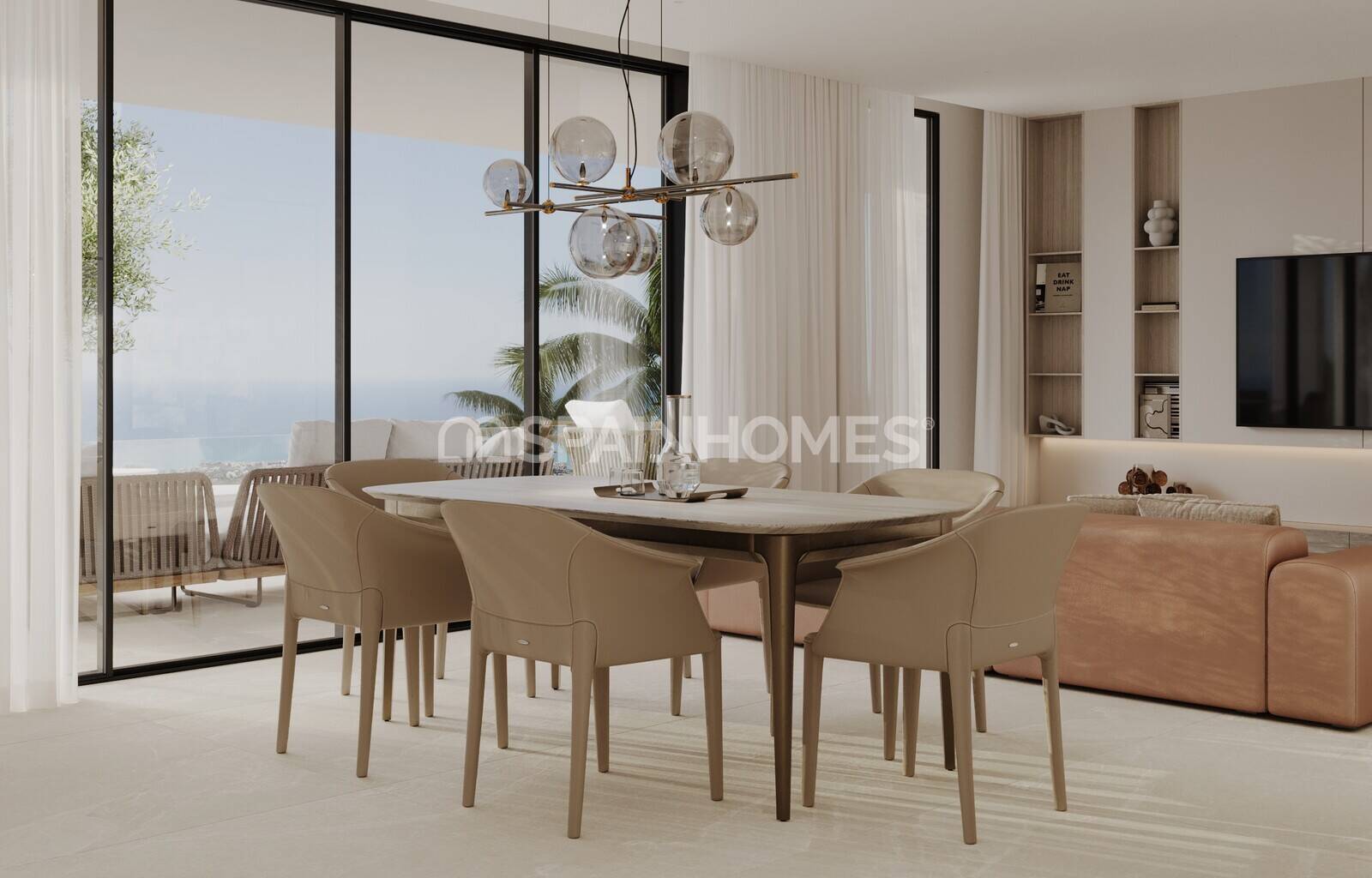 Apartamento en Mijas, Málaga, España 3 dormitorios, 128 m2 No. 132856