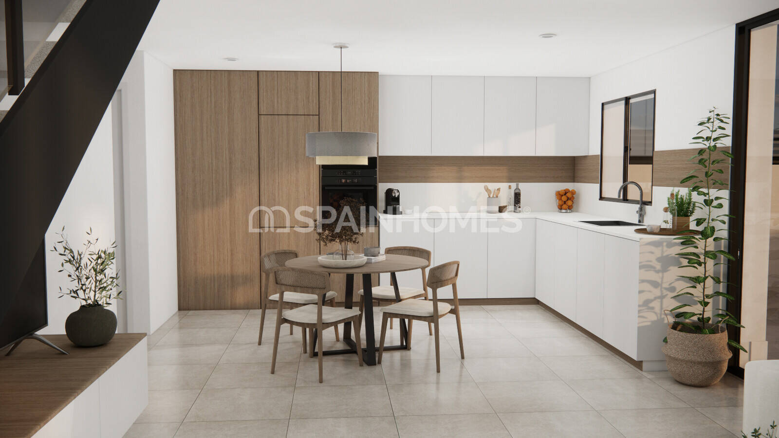 Villa en Algorfa, Alicante, España 3 dormitorios, 99 m2 No. 132854