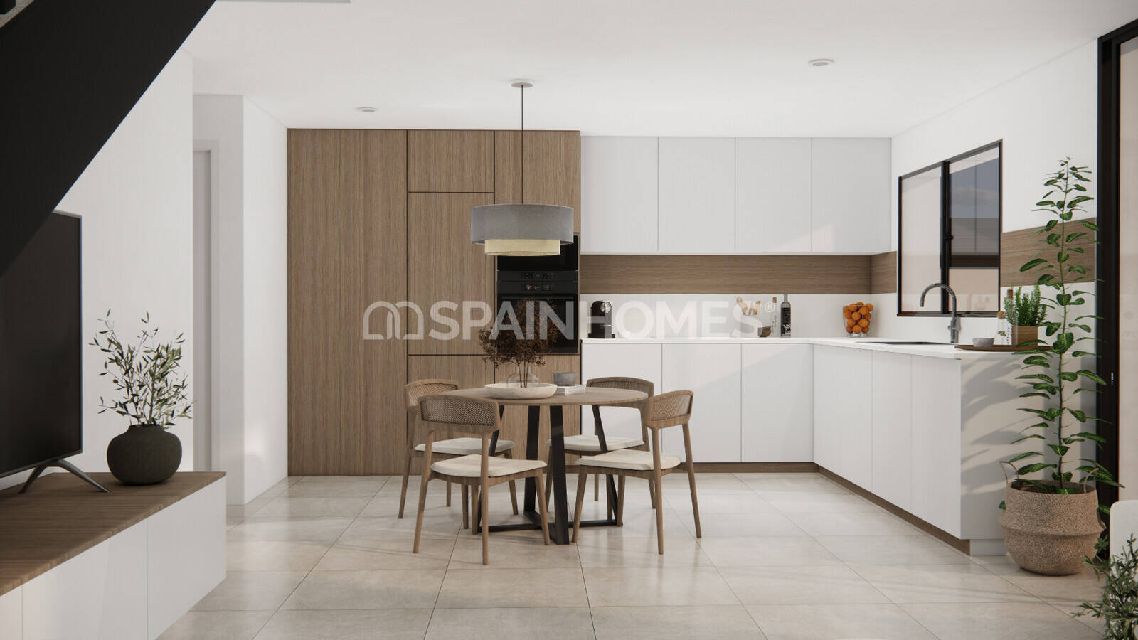 Villa en Algorfa, Alicante, España 3 dormitorios, 99 m2 No. 132854