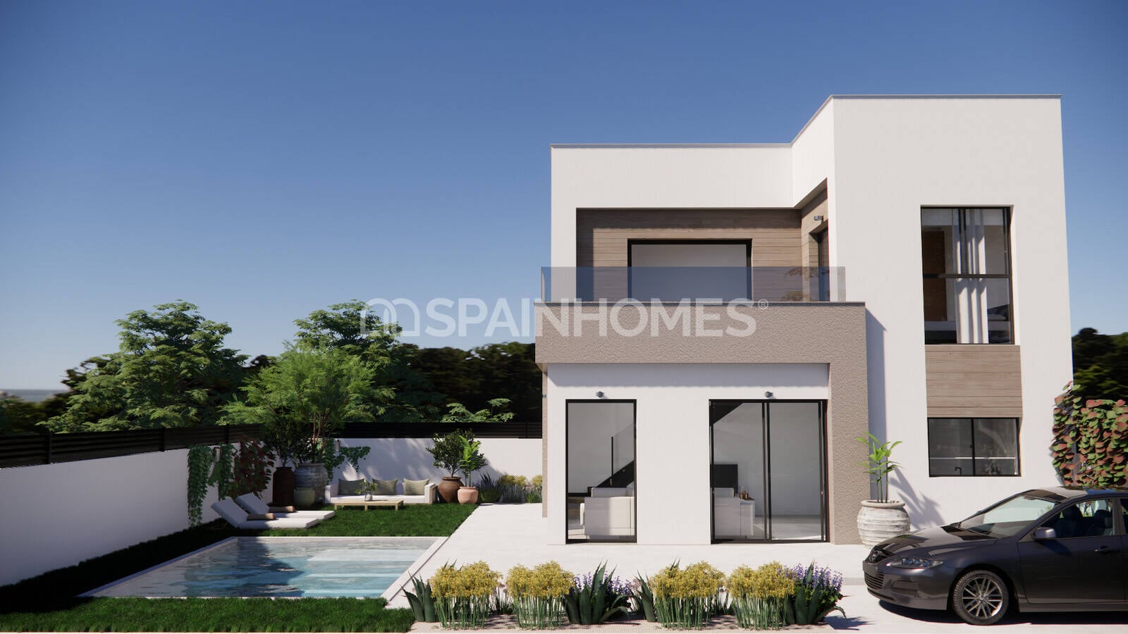 Villa en Algorfa, Alicante, España 3 dormitorios, 99 m2 No. 132854