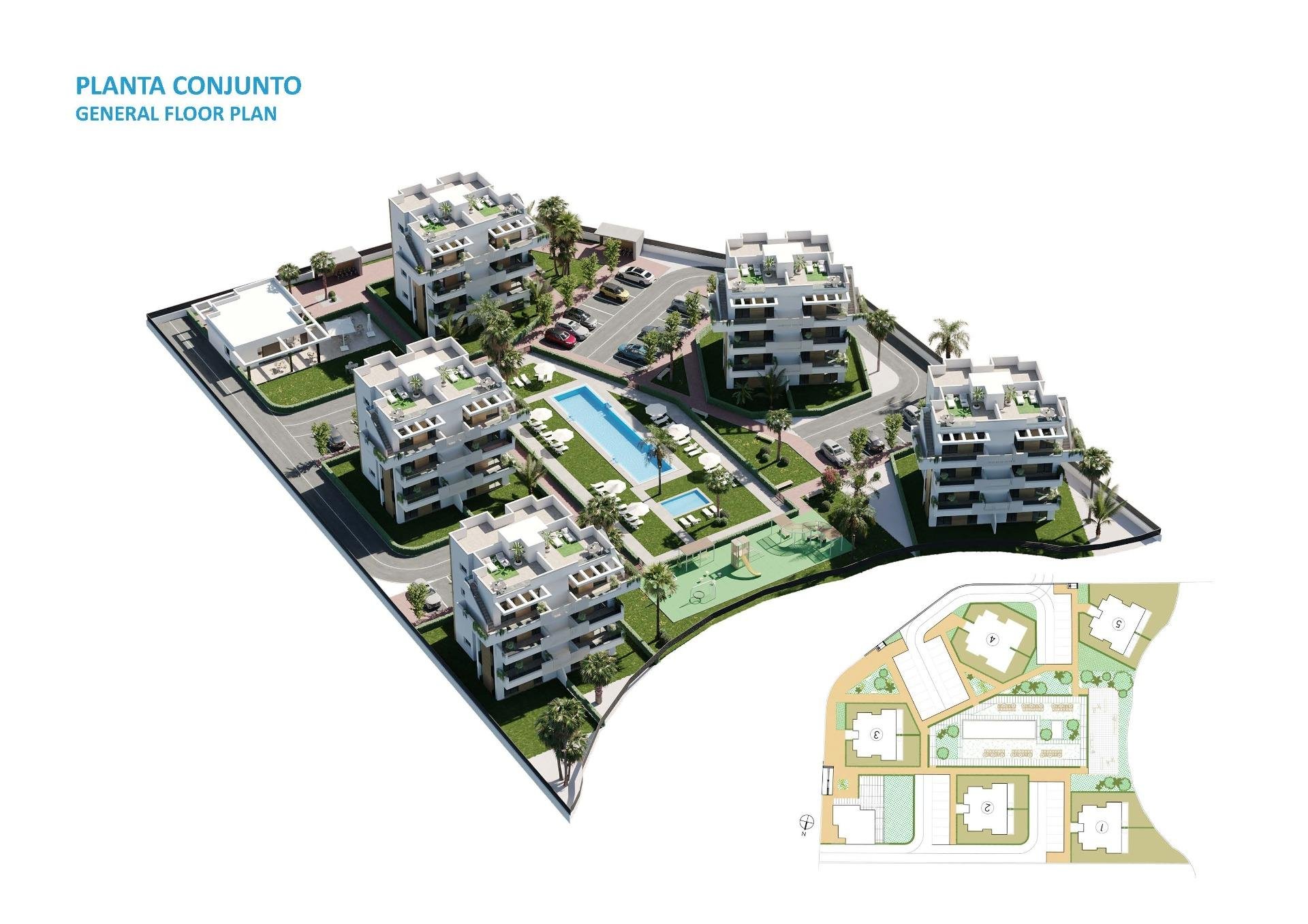 Dzīvoklis Santa Rosalia, Murcia, Spānijā 2 istabas, 83 m2 Nr. 131370