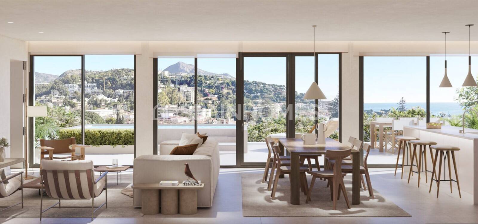 Wohnung in Malaga, Spanien 3 Schlafzimmer, 142 m2 Nr. 121256