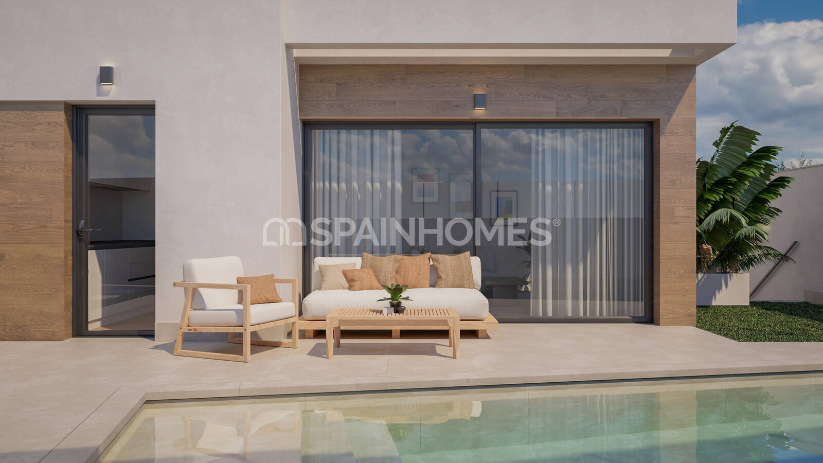 Villa in Pilar de la Horadada, Alicante, Spanien 2 Schlafzimmer, 94 m2 Nr. 120635