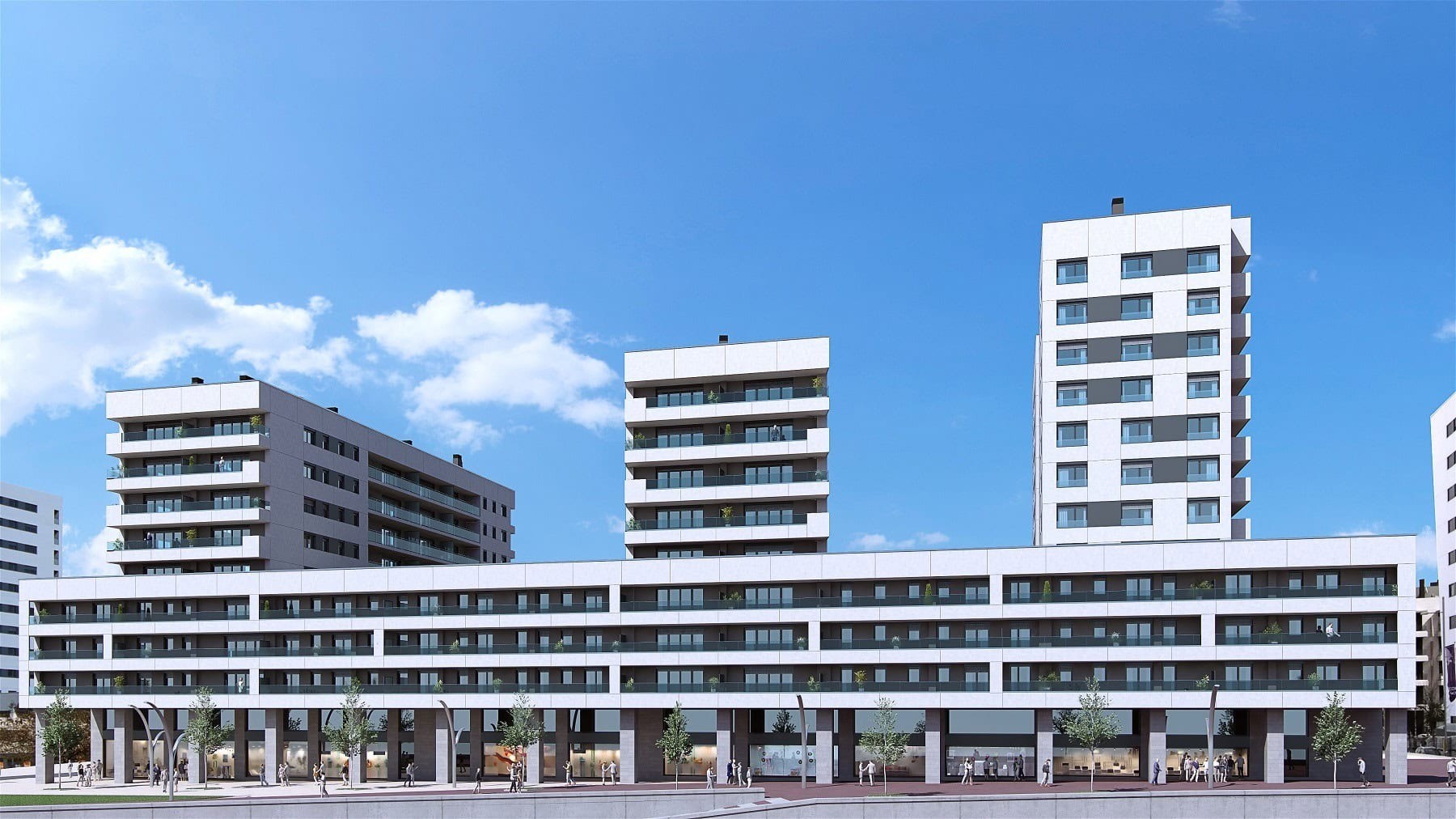 Lägenhet i Badalona, Barcelona, Spanien 4 sovrum, 114 kvm. Nr. 122667