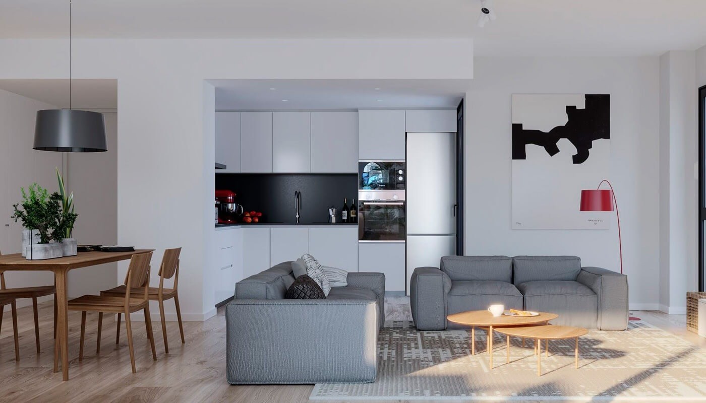 Wohnung in Vilanova i la Geltru, Barcelona, Spanien 3 Schlafzimmer, 82 m2 Nr. 122678