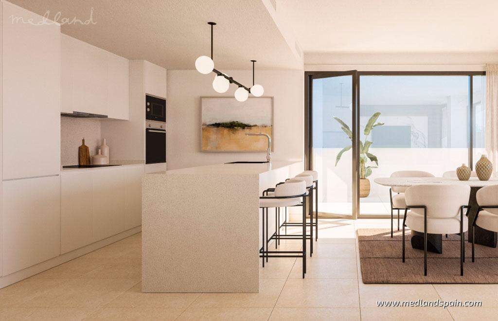 Apartament w Manilva, Malaga, Hiszpania 3 sypialnie, 102 mkw. nr 121375