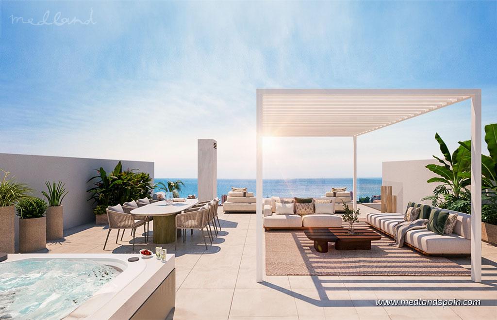 Apartament w Manilva, Malaga, Hiszpania 3 sypialnie, 102 mkw. nr 121375