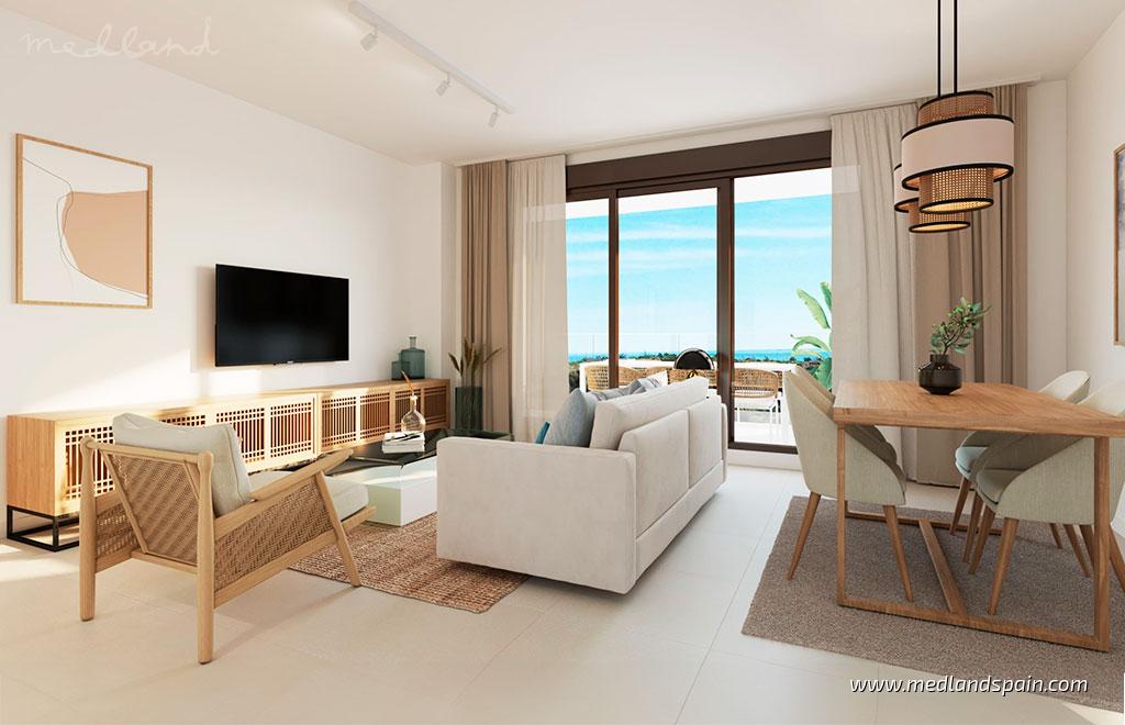 Dzīvoklis Rincon de la Victoria, Malaga, Spānijā 3 istabas, 110 m2 Nr. 121377