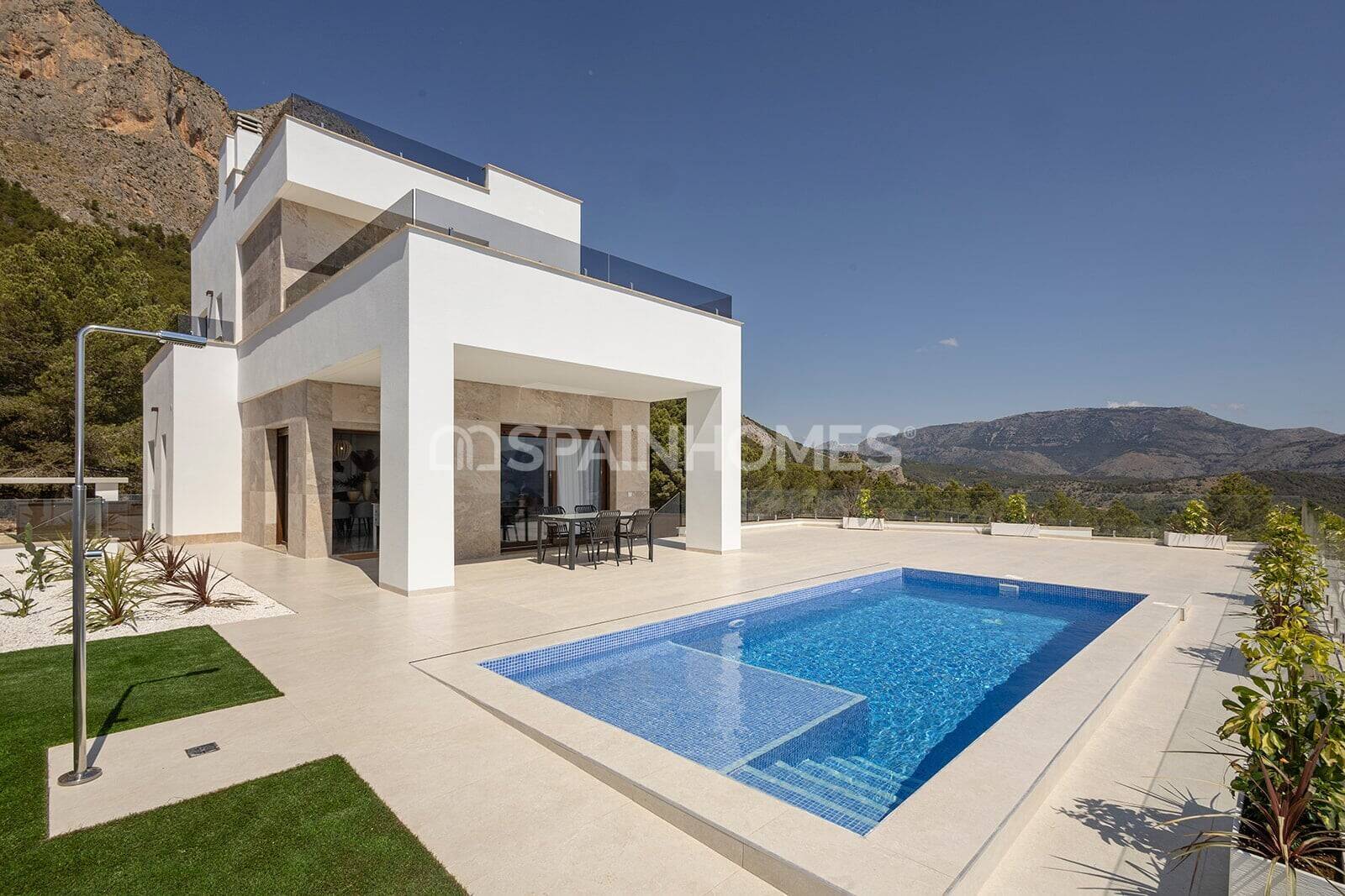 Villa à Polop, Alicante, Espagne 3 chambres, 129 m2 No. 120707