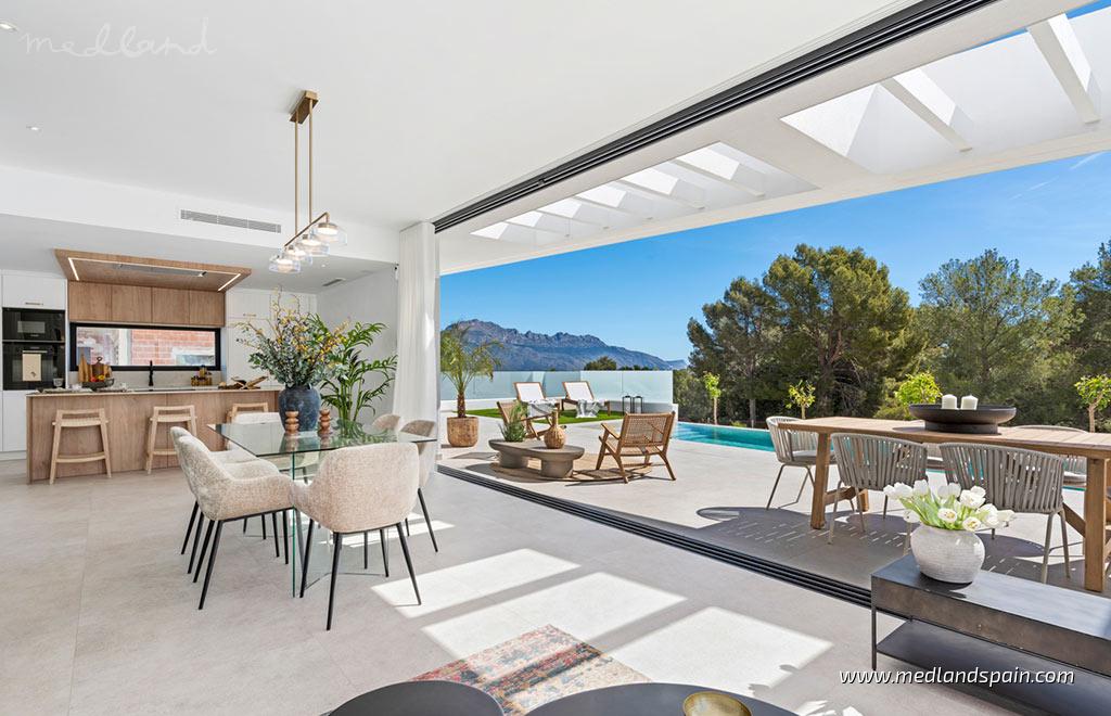 Huvila La Nucia, Alicante, Espanja 4 makuuhuonetta, 306 m2 No. 129938