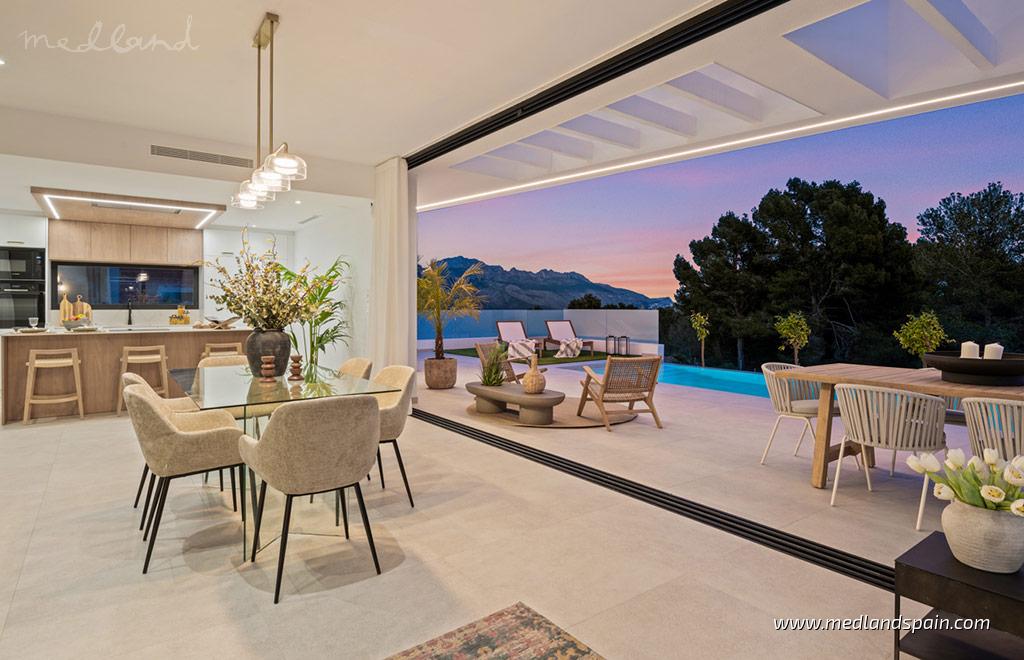 Huvila La Nucia, Alicante, Espanja 4 makuuhuonetta, 306 m2 No. 129938