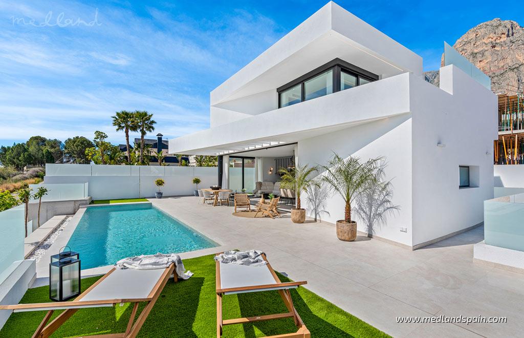 Huvila La Nucia, Alicante, Espanja 4 makuuhuonetta, 306 m2 No. 129938