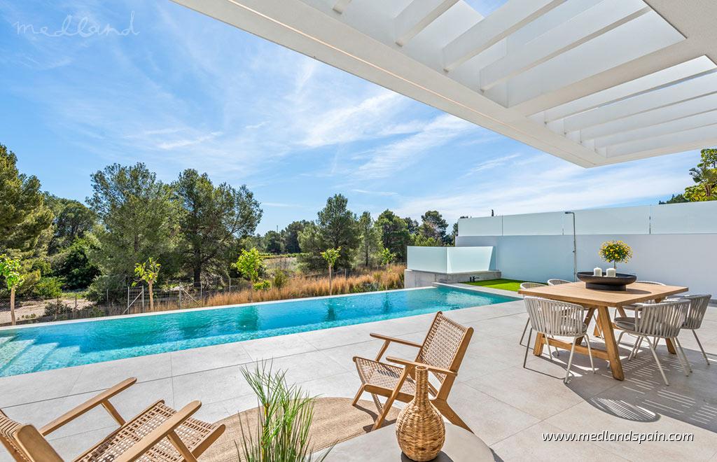 Huvila La Nucia, Alicante, Espanja 4 makuuhuonetta, 306 m2 No. 129938