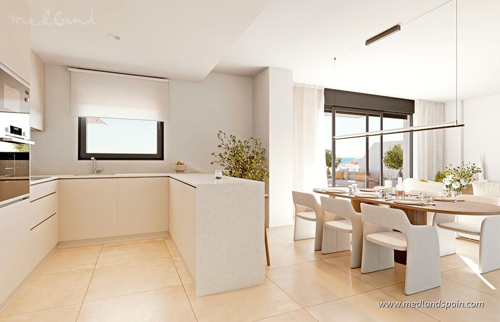 Apartment à Estepona, Malaga, Espagne 2 chambres, 137 m2 No. 130478