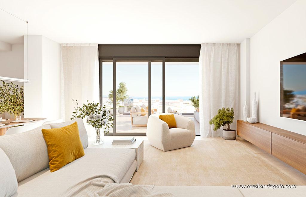 Apartment à Estepona, Malaga, Espagne 2 chambres, 137 m2 No. 130478