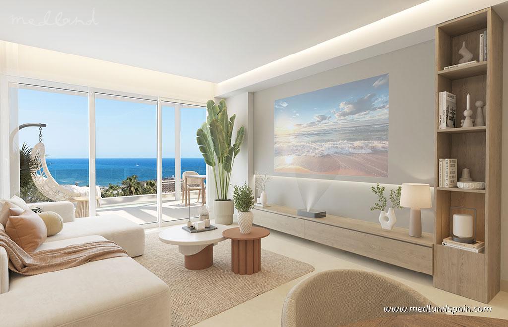 Wohnung in Mijas Costa, Malaga, Spanien 3 Schlafzimmer, 125 m2 Nr. 130475