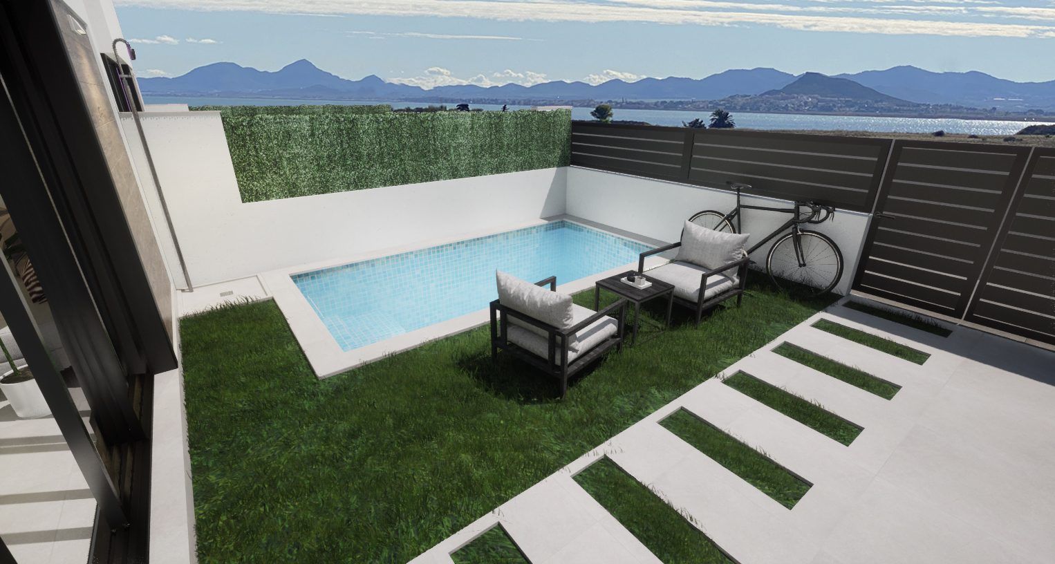 Villa Los Alcazares, Murcia, Spānijā 3 istabas, 101 m2 Nr. 125797