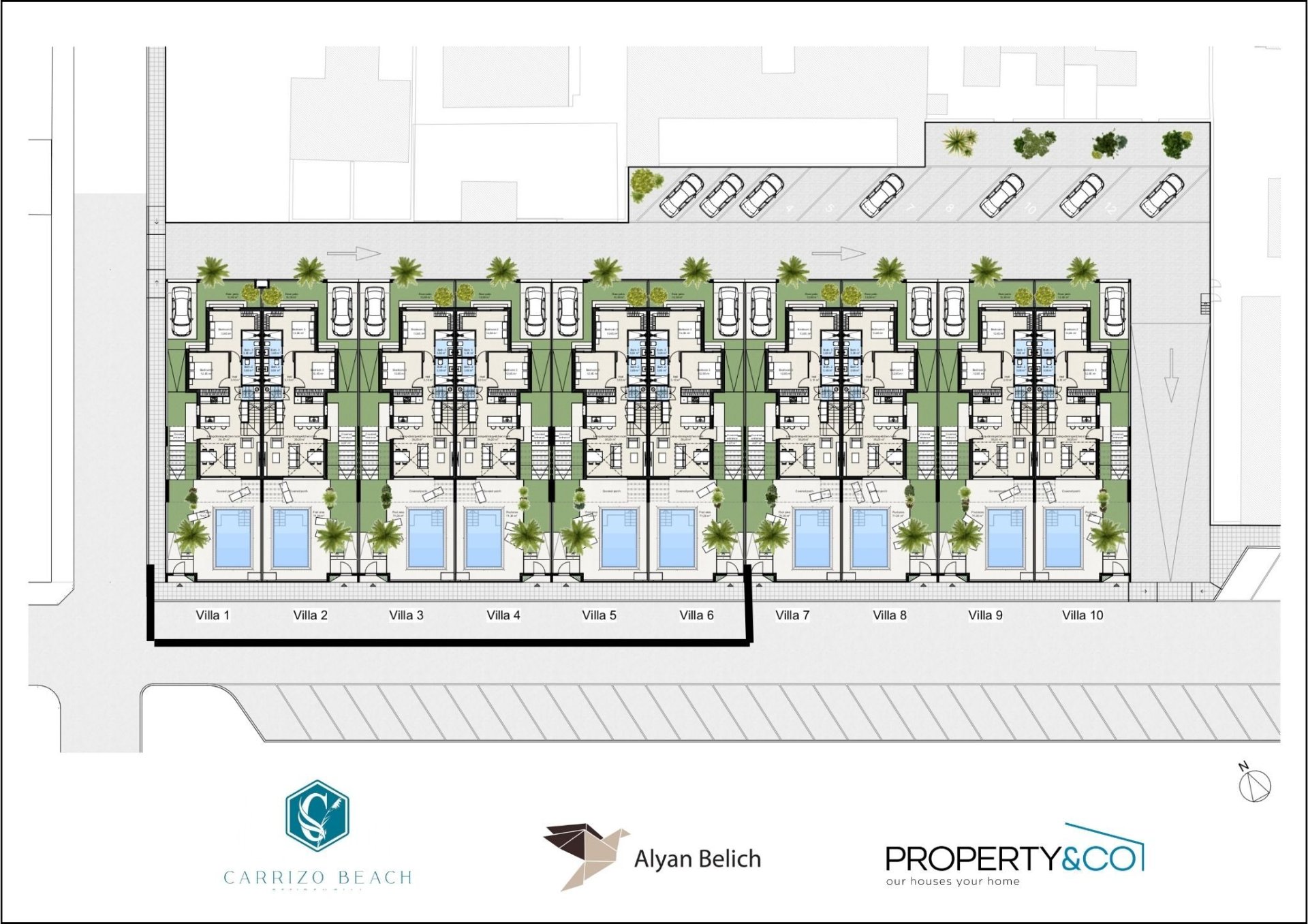 Huvila Los Nietos, Murcia, Espanja 3 makuuhuonetta, 128 m2 No. 125801