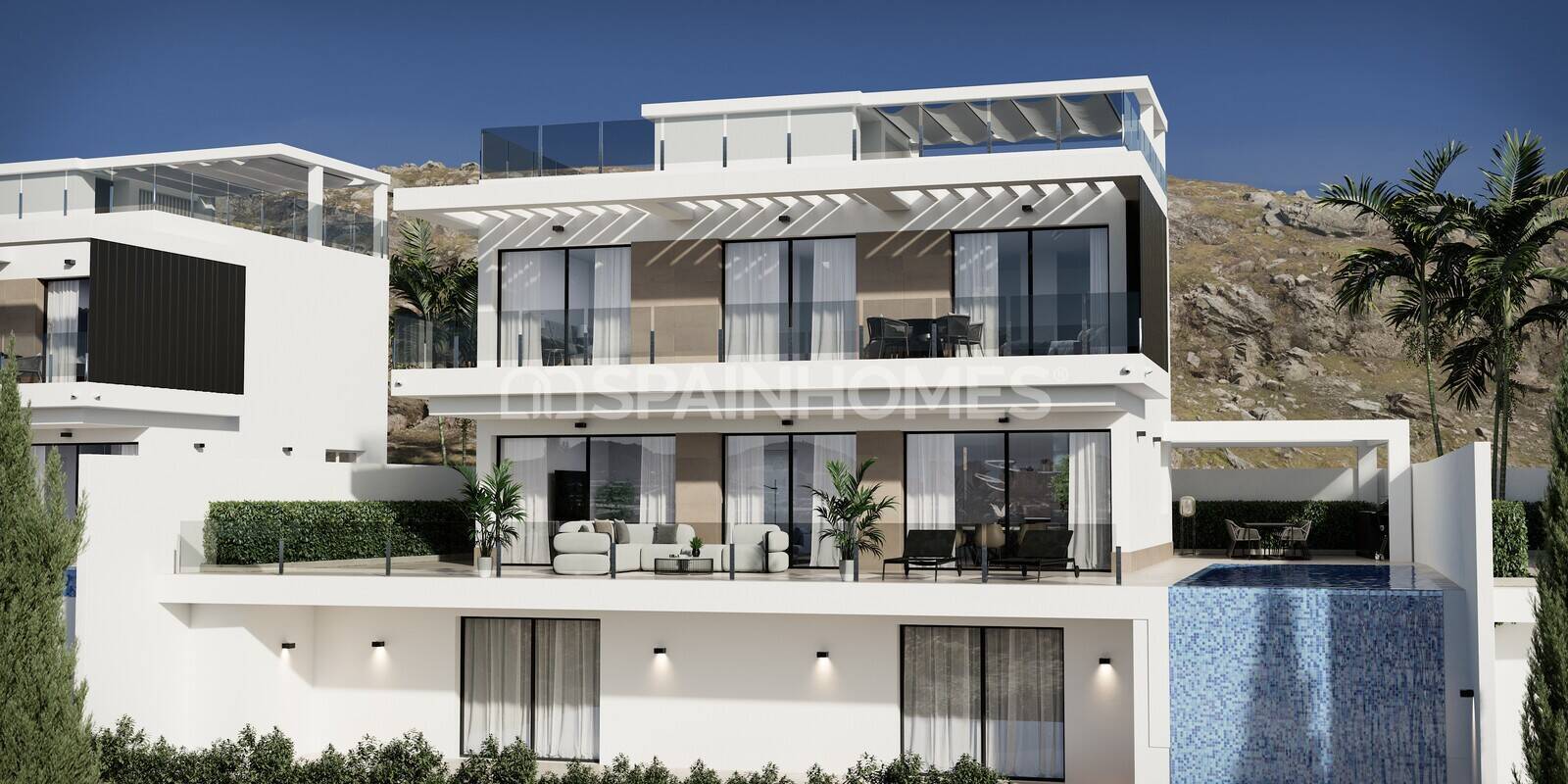 Villa in Finestrat, Alicante, Spanien 5 Schlafzimmer, 365 m2 Nr. 121752