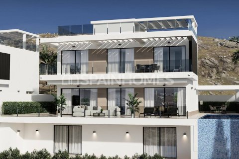 Villa i Finestrat, Alicante, Spanien 5 sovrum, 365 kvm. Nr. 121752