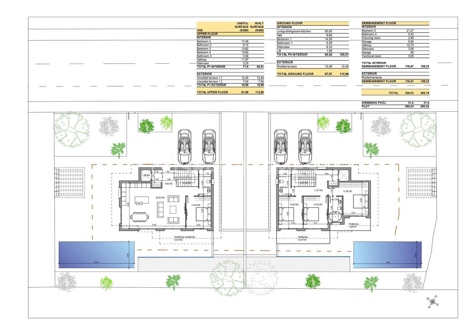 Villa in Finestrat, Alicante, Spanien 5 Schlafzimmer, 365 m2 Nr. 121752