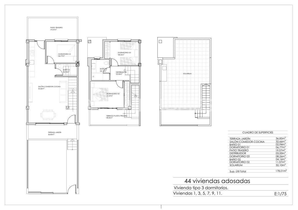 Villa in Cox, Alicante, Spain 2 bedrooms, 87 sq.m. No. 120733