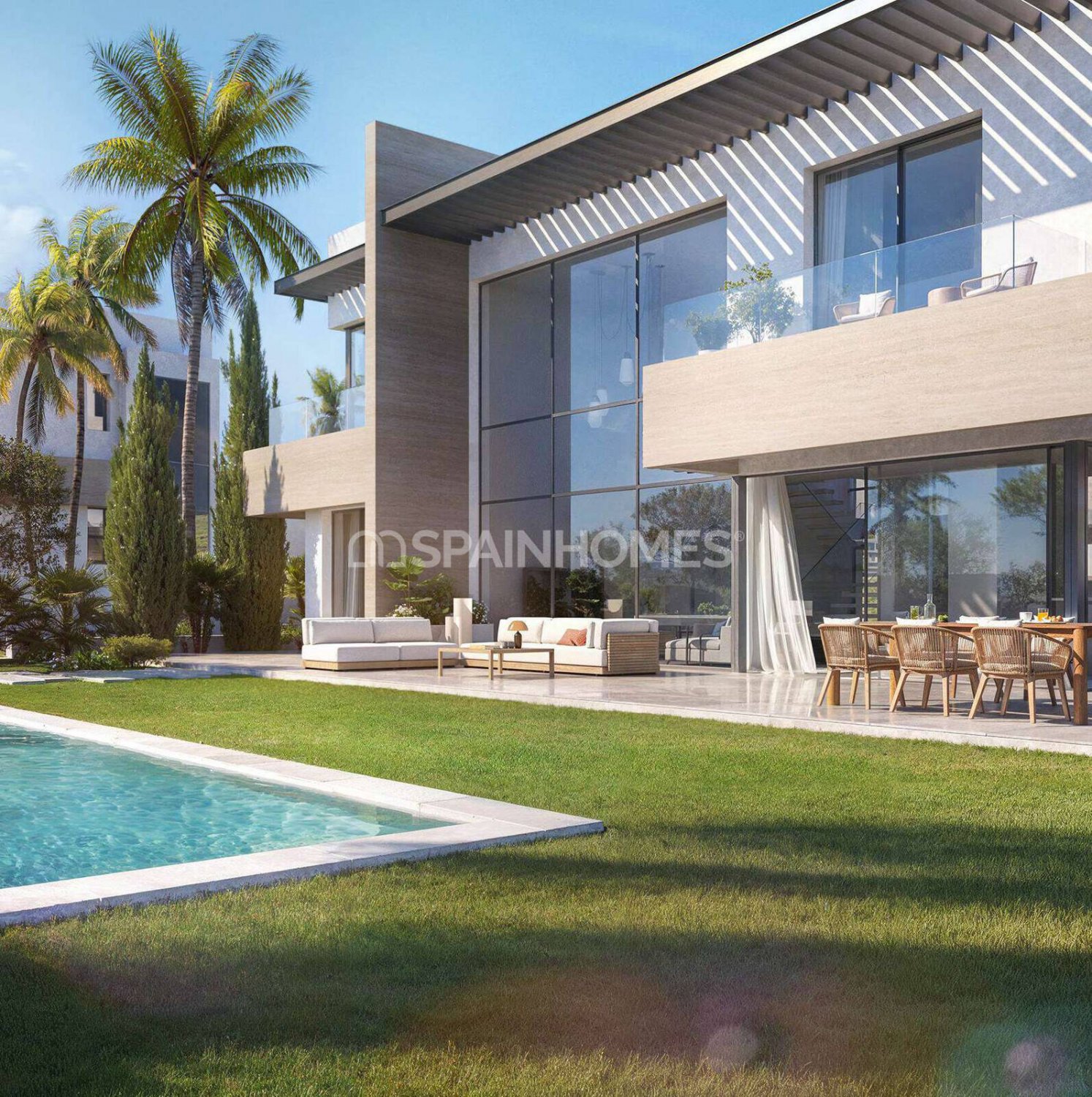 Villa i Mijas, Malaga, Spanien 5 sovrum, 334 kvm. Nr. 120885