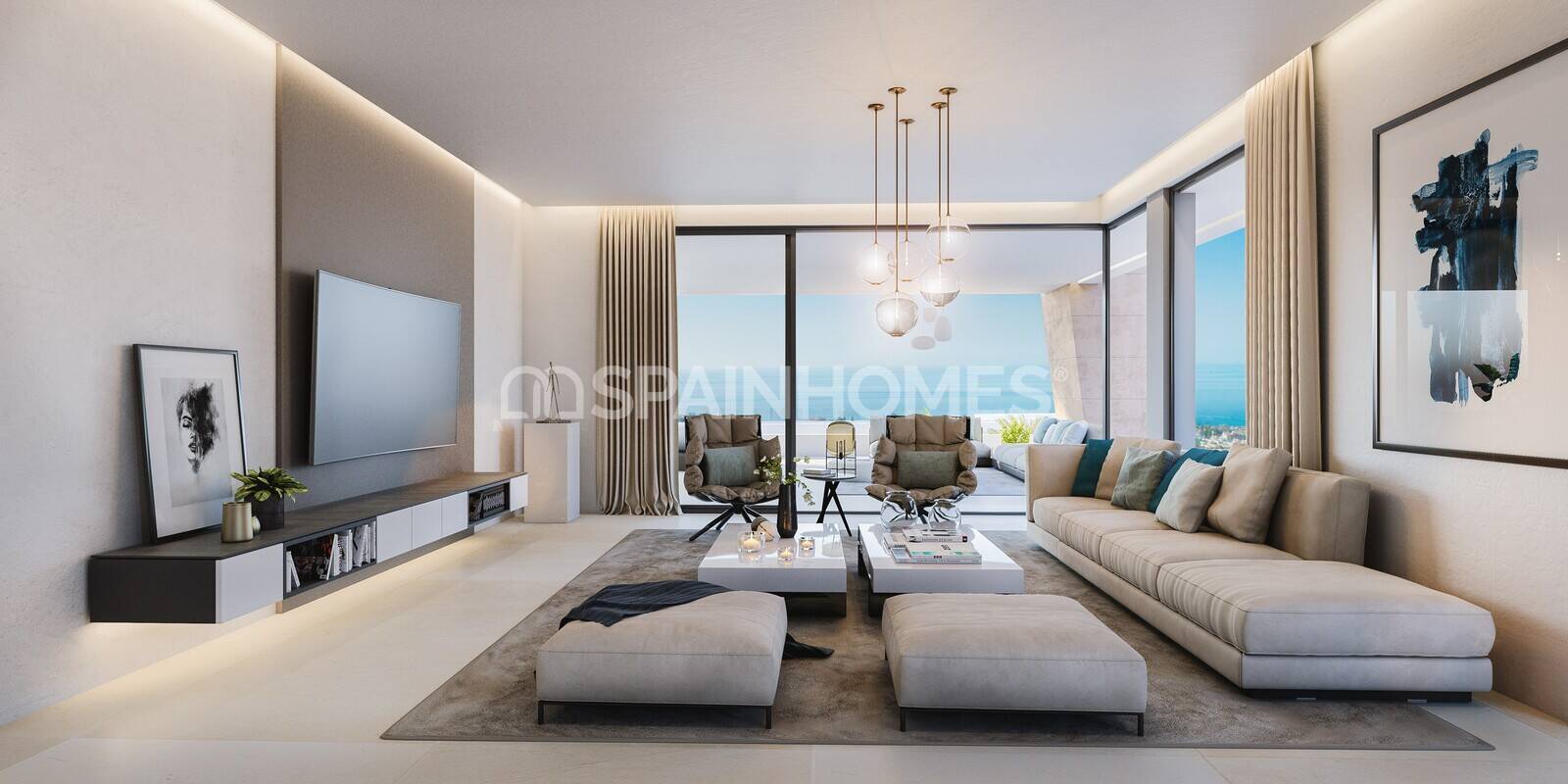 Kattohuoneisto Estepona, Malaga, Espanja 3 makuuhuonetta, 144 m2 No. 120883