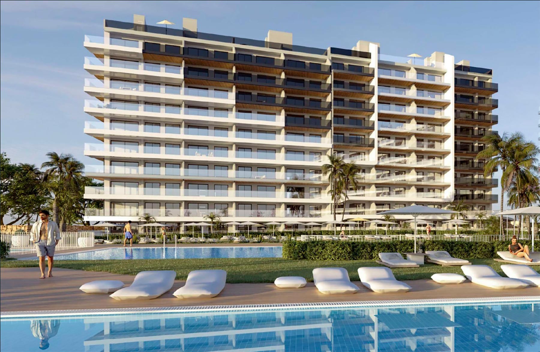 Apartment à Orihuela, Alicante, Espagne 3 chambres, 96 m2 No. 128406
