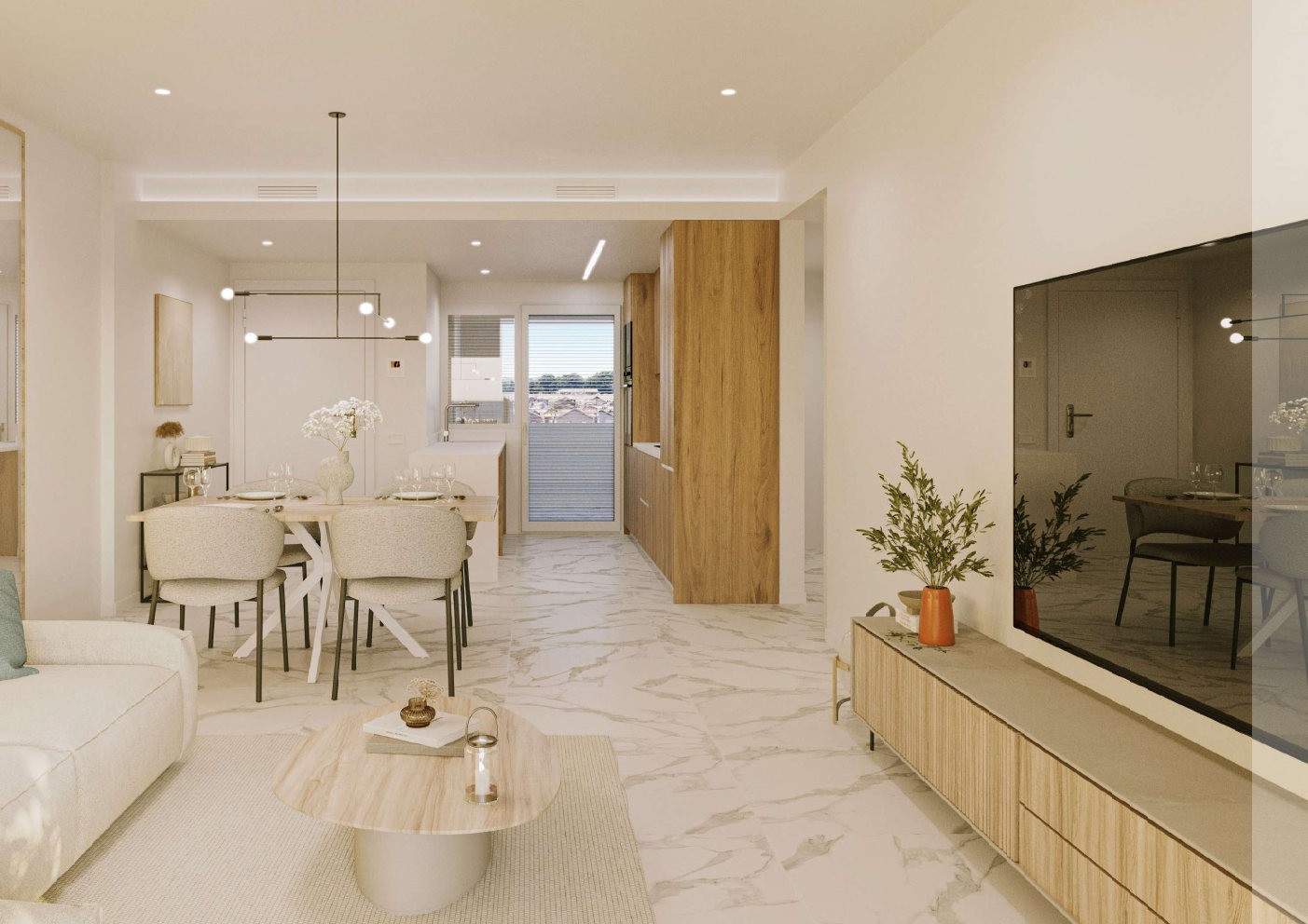 Apartment à Orihuela, Alicante, Espagne 3 chambres, 96 m2 No. 128406