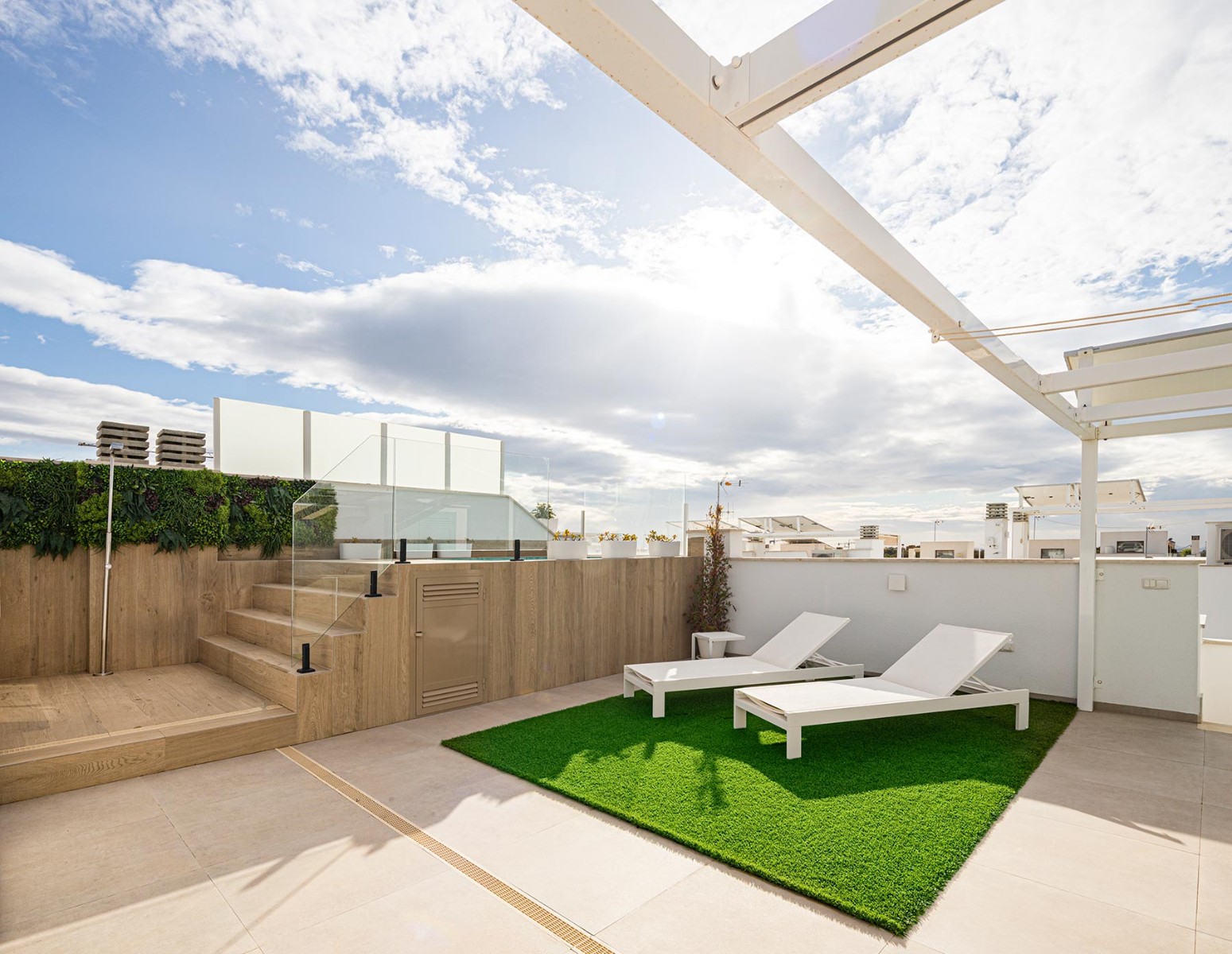 Bungalow a Pilar de la Horadada, Alicante, Spagna 2 camere da letto, 76 mq. N° 128352