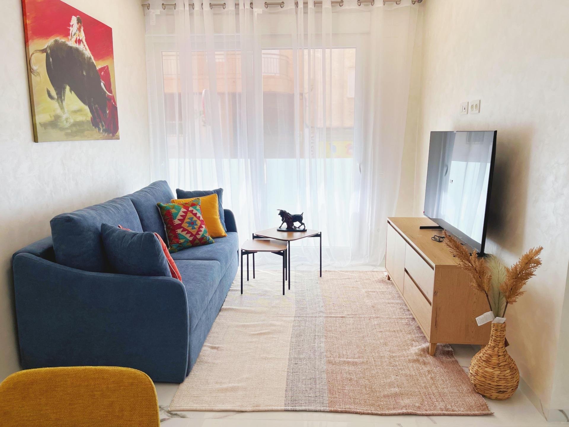 Lägenhet i Torrevieja, Alicante, Spanien 2 sovrum, 90 kvm. Nr. 125399