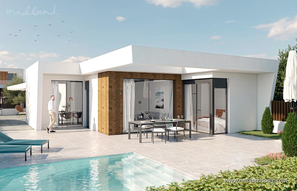 Villa in Murcia, Spain 3 bedrooms, 105 sq.m. No. 121386