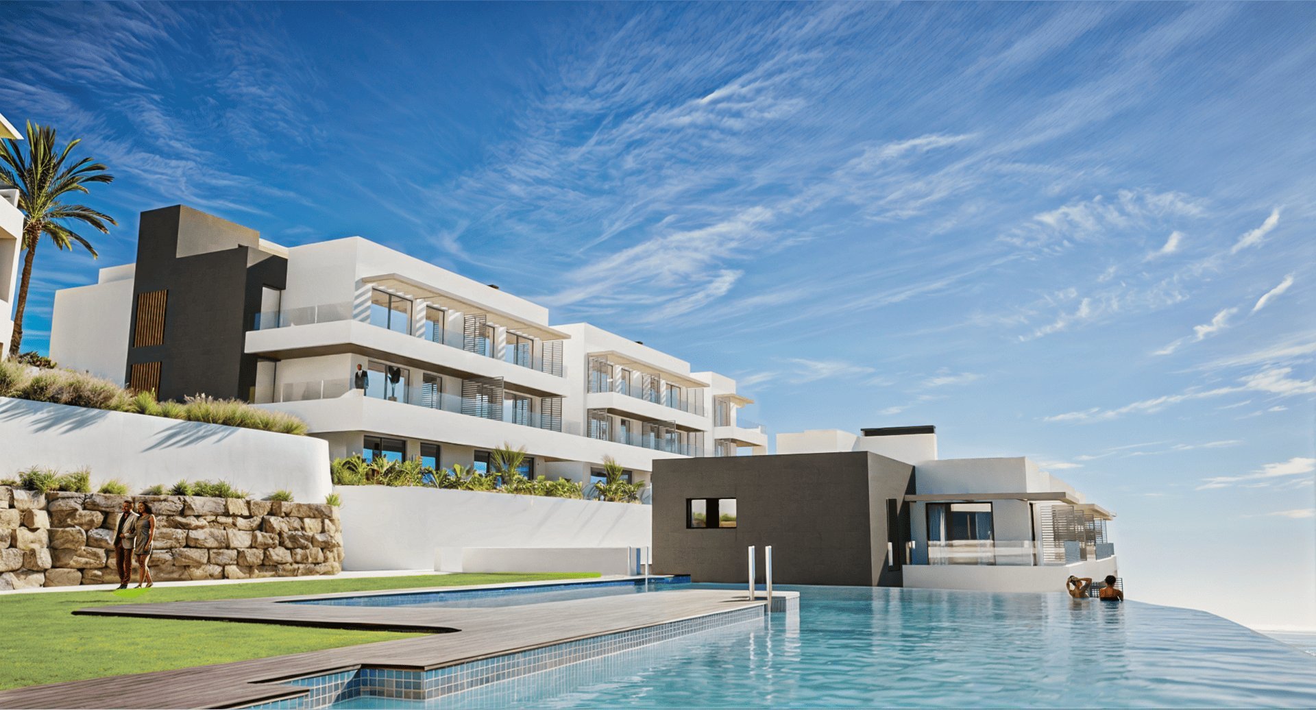 Wohnung in Manilva, Malaga, Spanien 3 Schlafzimmer, 121 m2 Nr. 123655