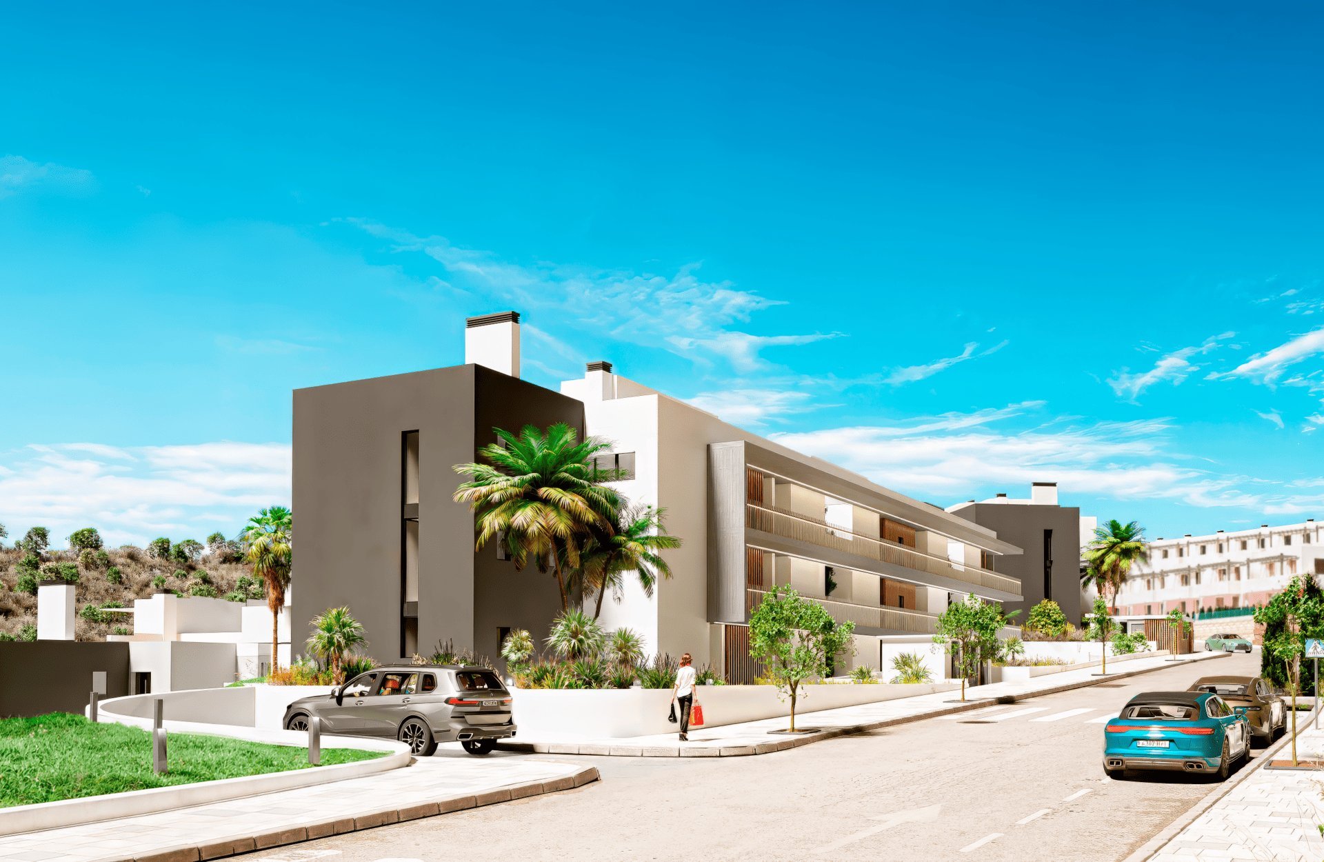 Wohnung in Manilva, Malaga, Spanien 3 Schlafzimmer, 121 m2 Nr. 123655