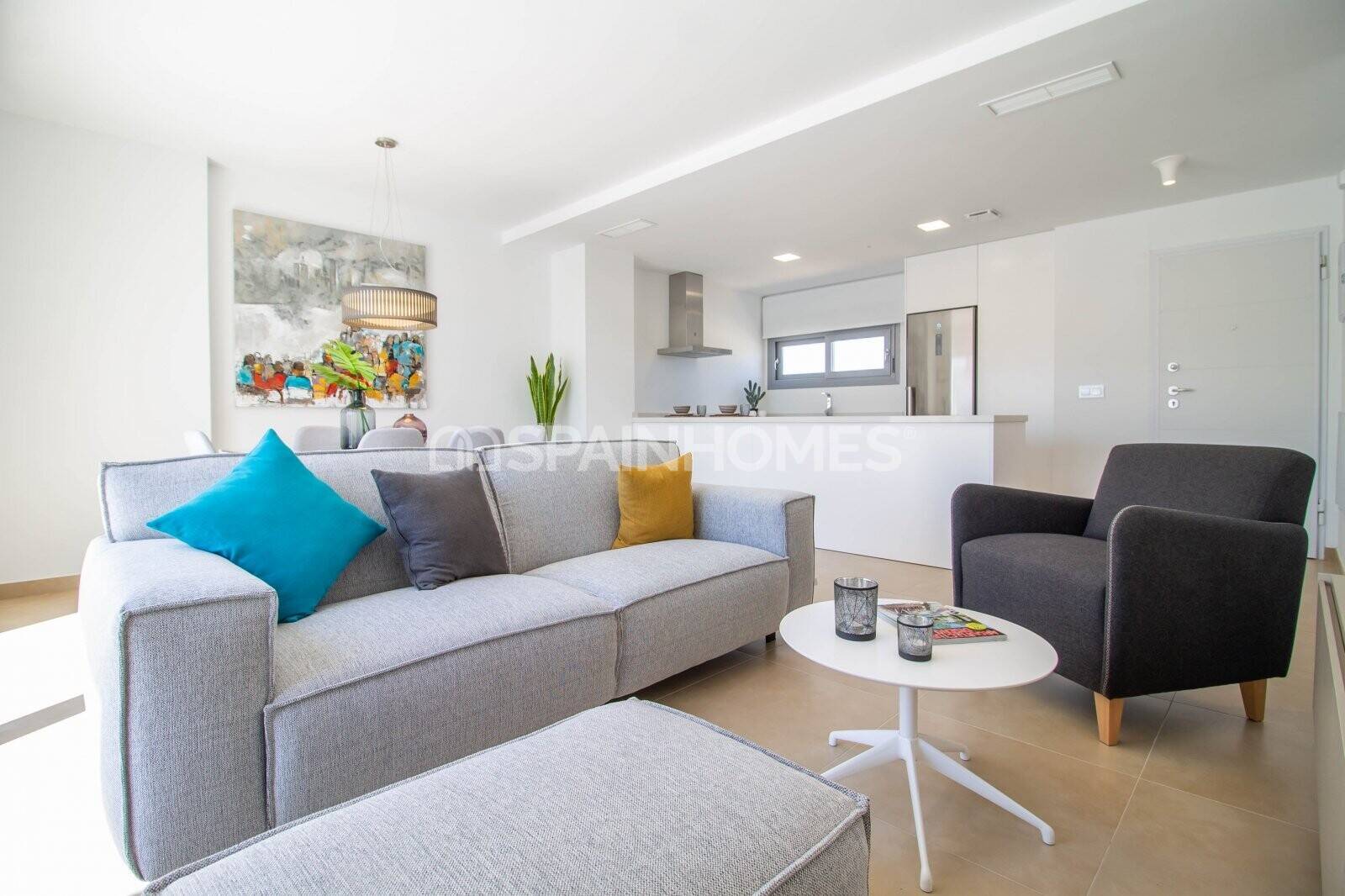 Penthäuser in Orihuela, Alicante, Spanien 2 Schlafzimmer, 82 m2 Nr. 121865