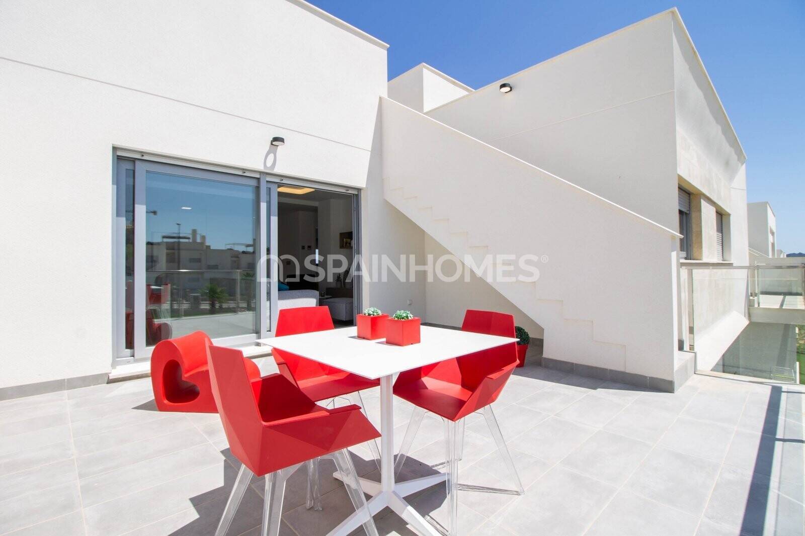 Penthäuser in Orihuela, Alicante, Spanien 2 Schlafzimmer, 82 m2 Nr. 121865