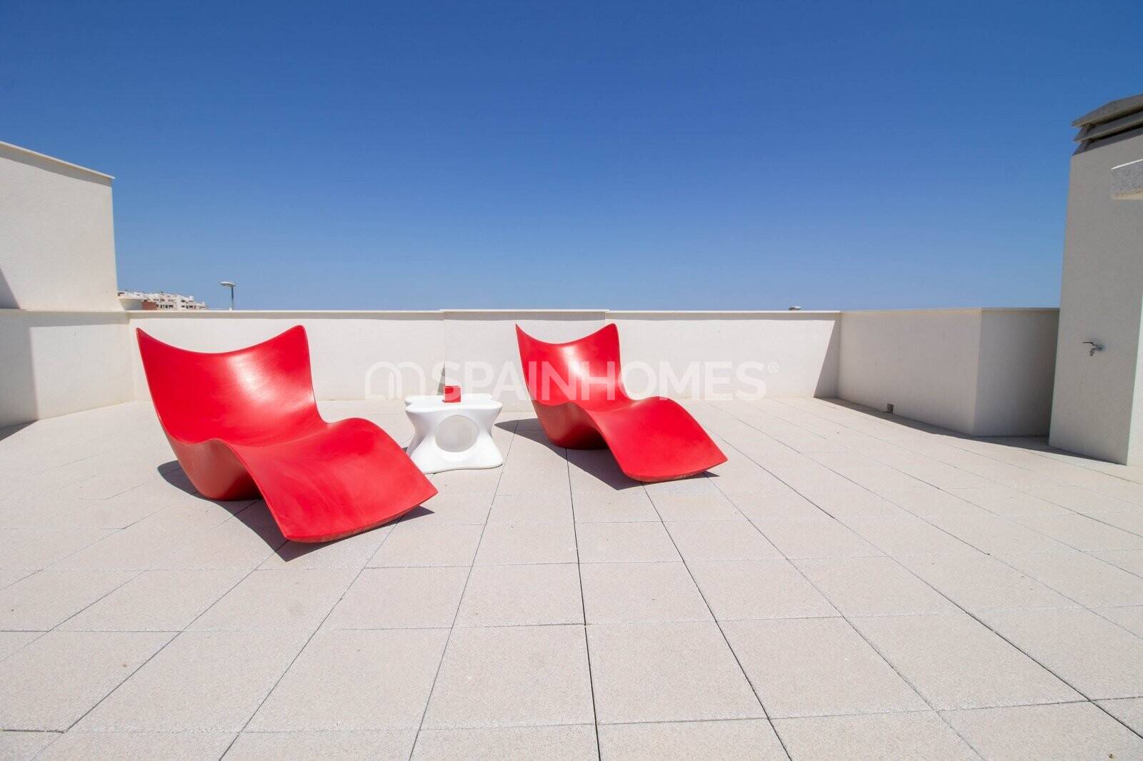 Penthäuser in Orihuela, Alicante, Spanien 2 Schlafzimmer, 82 m2 Nr. 121865