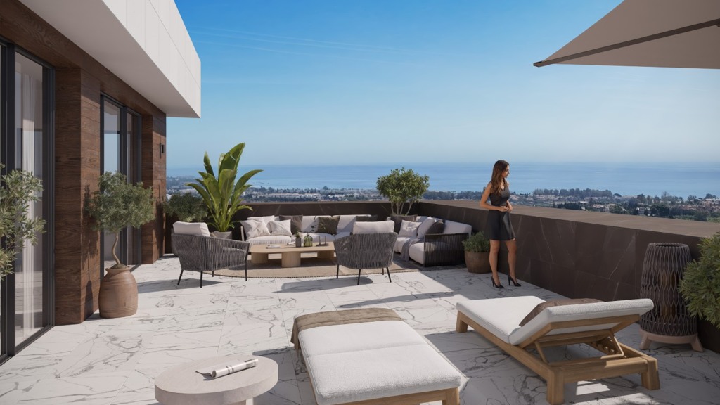 Penthouse w Malaga, Hiszpania 3 sypialnie, 209.92 mkw. nr 121424