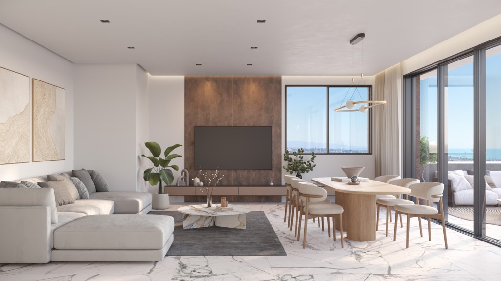 Penthouse w Malaga, Hiszpania 3 sypialnie, 209.92 mkw. nr 121424