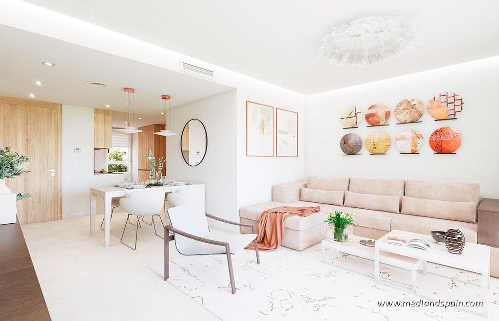 Apartment à Mijas Costa, Malaga, Espagne 2 chambres, 80 m2 No. 121712