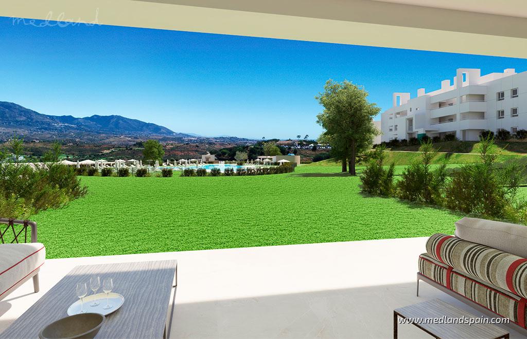 Apartment à Mijas Costa, Malaga, Espagne 2 chambres, 80 m2 No. 121712