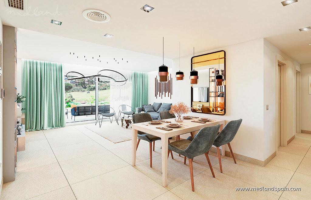 Apartment à Mijas Costa, Malaga, Espagne 2 chambres, 80 m2 No. 121712